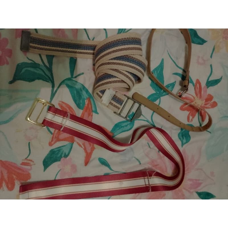 Cintos coloridos para adultos e crianças, comprando qualquer um leva 1 cinto marrom!!