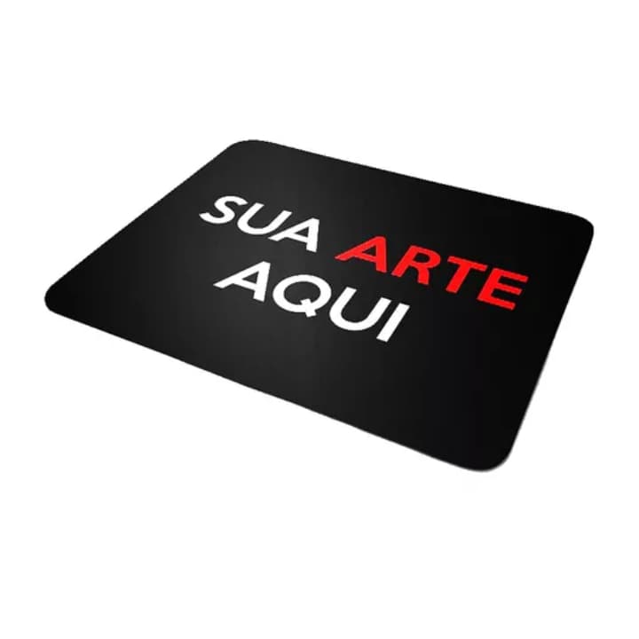 Mouse Pad Personalize Sua Arte