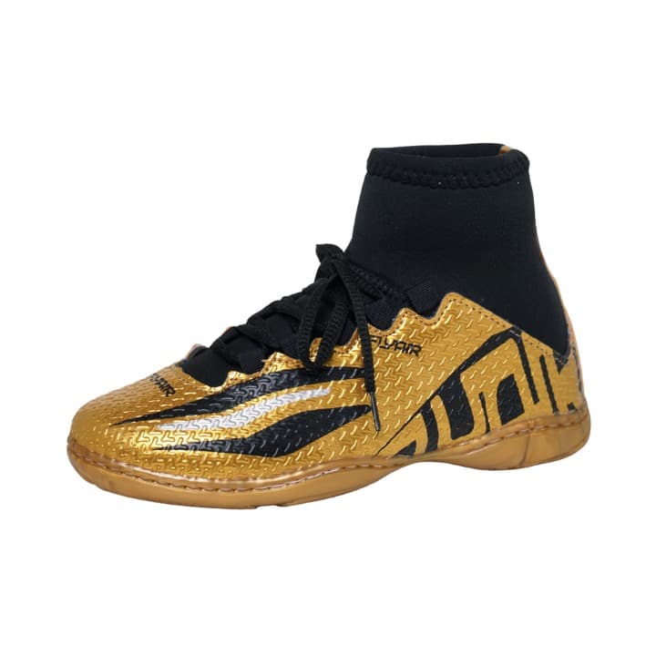 Chuteira Botinha Cano alto Infantil Confortavel Totalmente Costurada Original