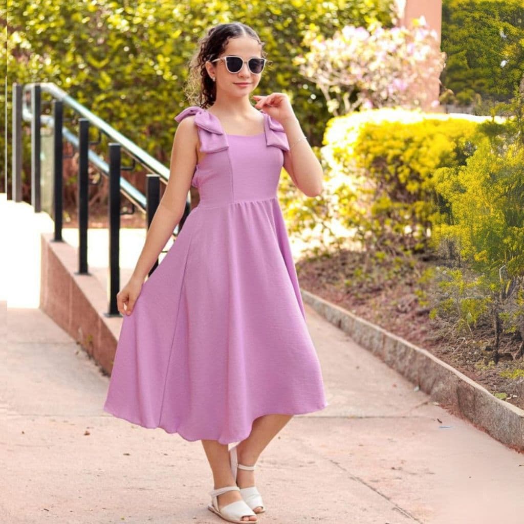 Vestido Menina Infantil Juvenil Festa Midi Premium