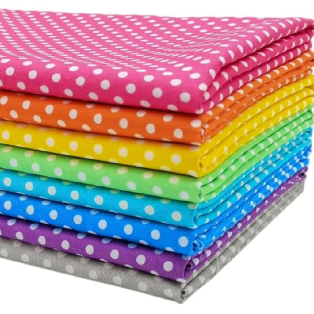 Tecido Tricoline Poá Médio Ref:1039 0,50 CM X 1,50 MT