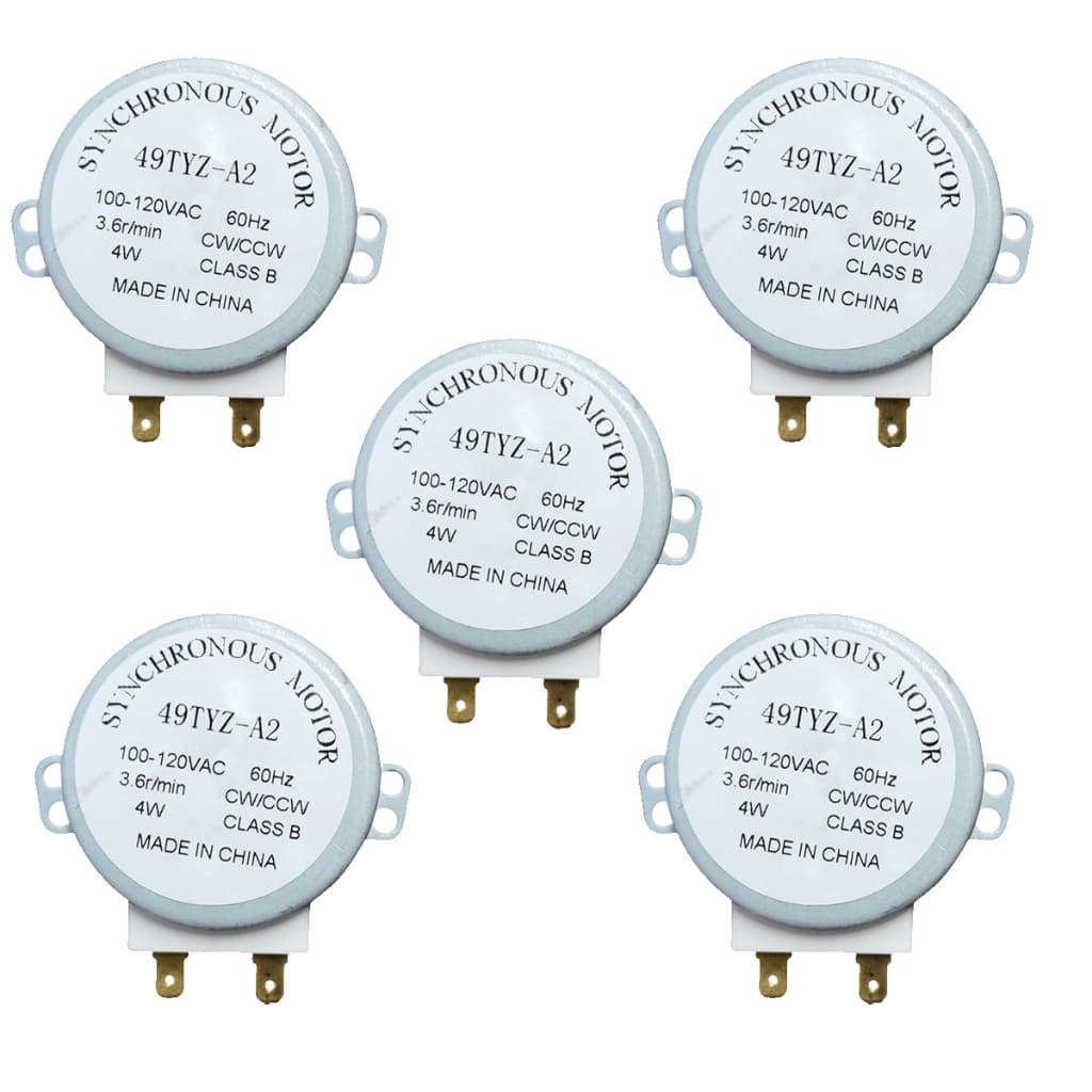 Kit 5 Motor Universal Do Prato Microondas 127v ou 220v