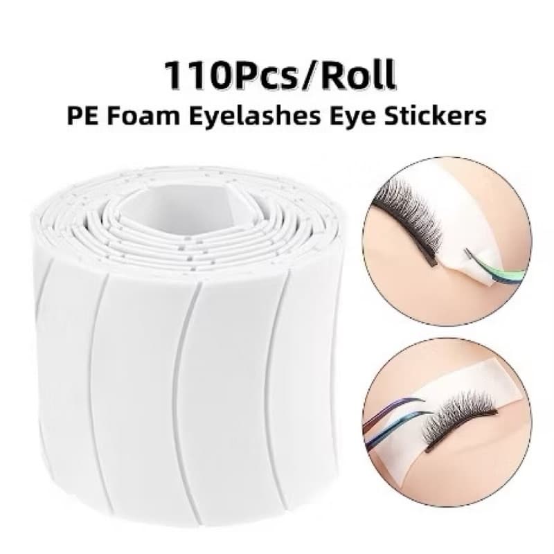 110 Pcs Extensão Dos Cílios Almofadas Lint Adesivos Lash Patch Medical Tape Eye Pads Sob Patche Fita