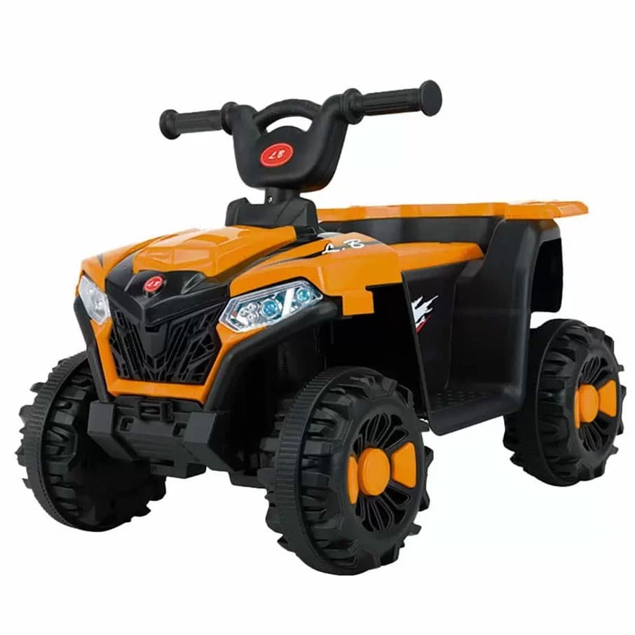 Mini Quadriciclo Elétrico Infantil 6v com Luz e Som Marcha Frente e Ré da Zippy Toys