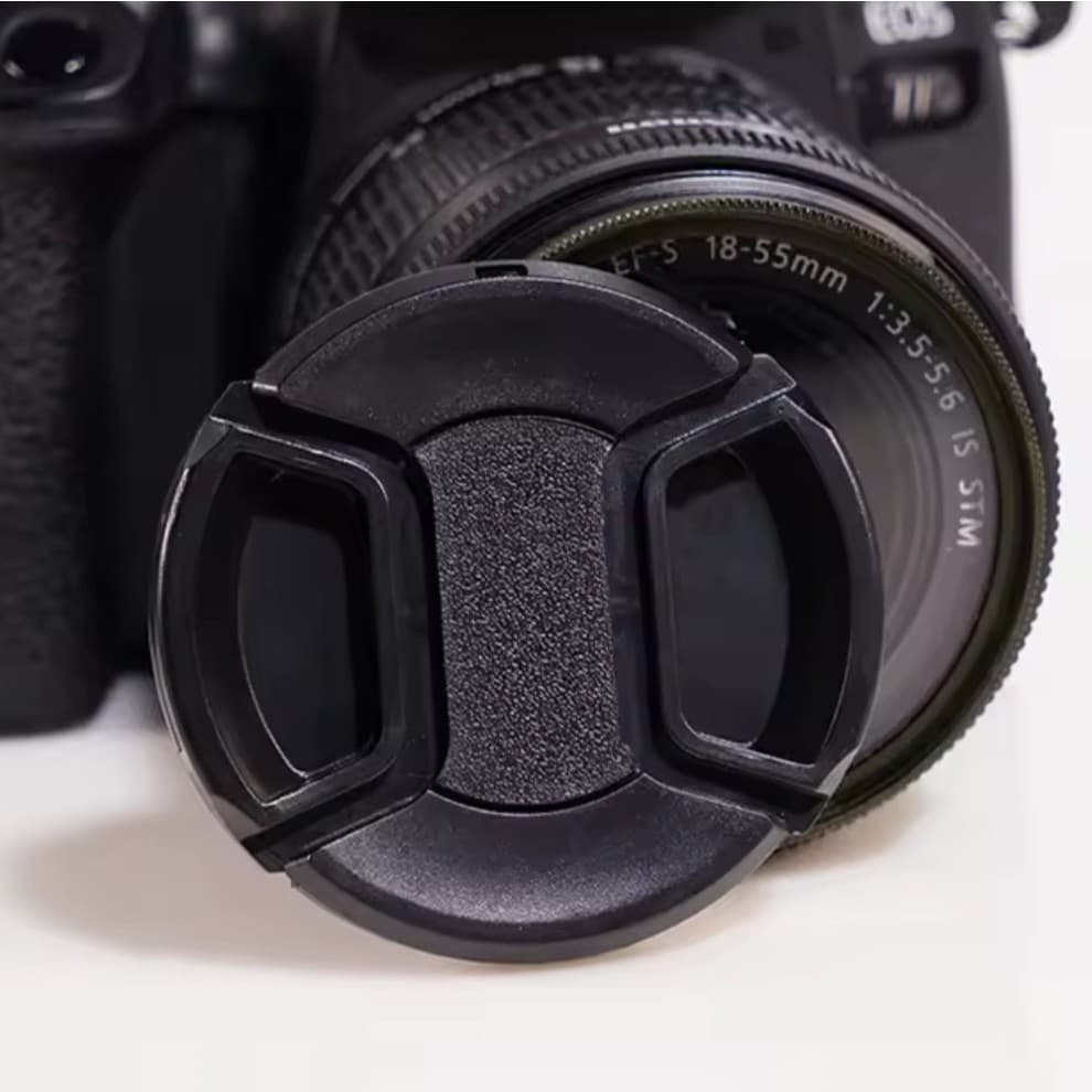 Tampa Para Lente Nikon Rosca De 55mm -Tampinha para lentes Nikon 49, 52, 55 ou 58 mm
