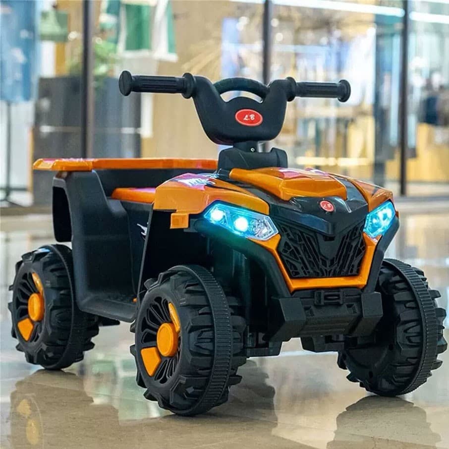 Quadriciclo Infantil Elétrico 6v Carrinho Zippy Toys com Farol, som e Marcha Frente e Ré