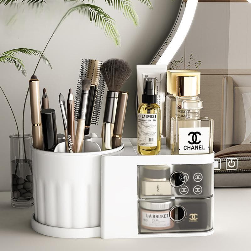 Organizador Mesa LKS Porta Treco Caneta Gaveta/Maquiagem Escritório Multiuso