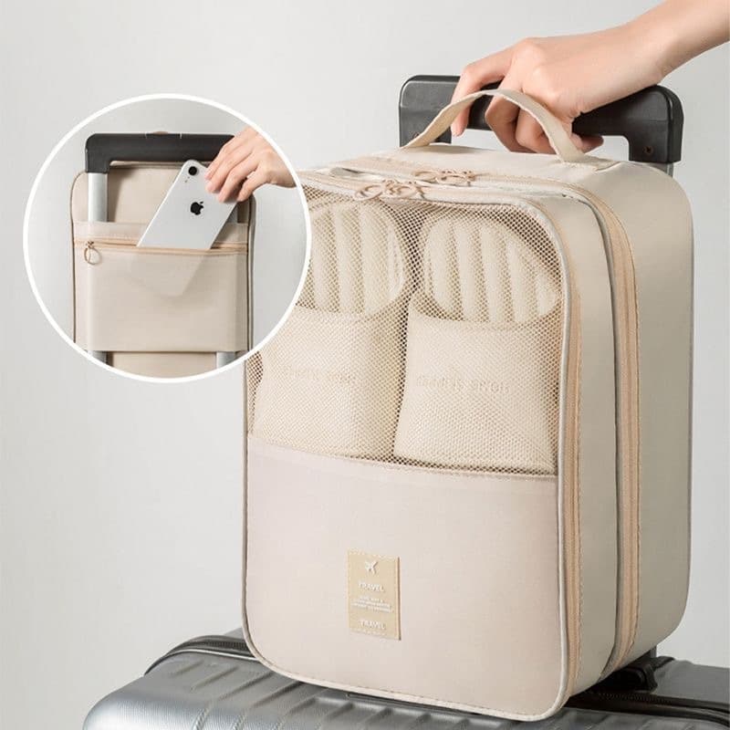 Bolsa de Viagem para Calçados com Alça – Multifuncional e Prática WT-303