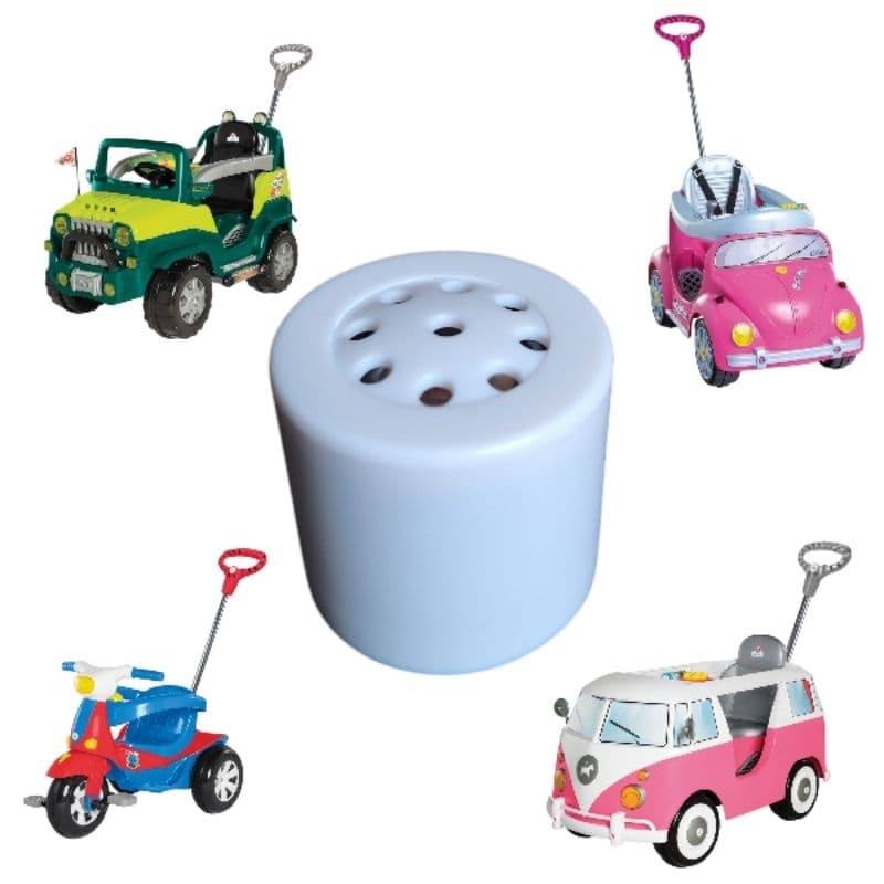 buzina bibi para carrinho de passeio infantil calesita