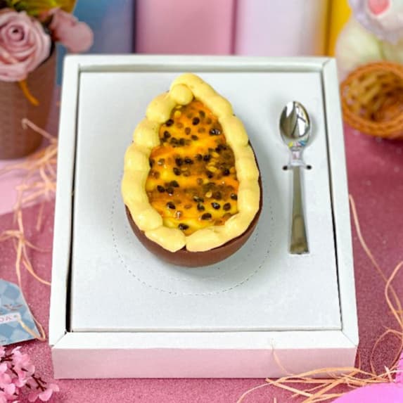 5 Un - Caixa Ovo De Colher/Páscoa 250g/350g/500g - gourmet - saco de confeiteiro - forma BWB - Branco ou Kraft