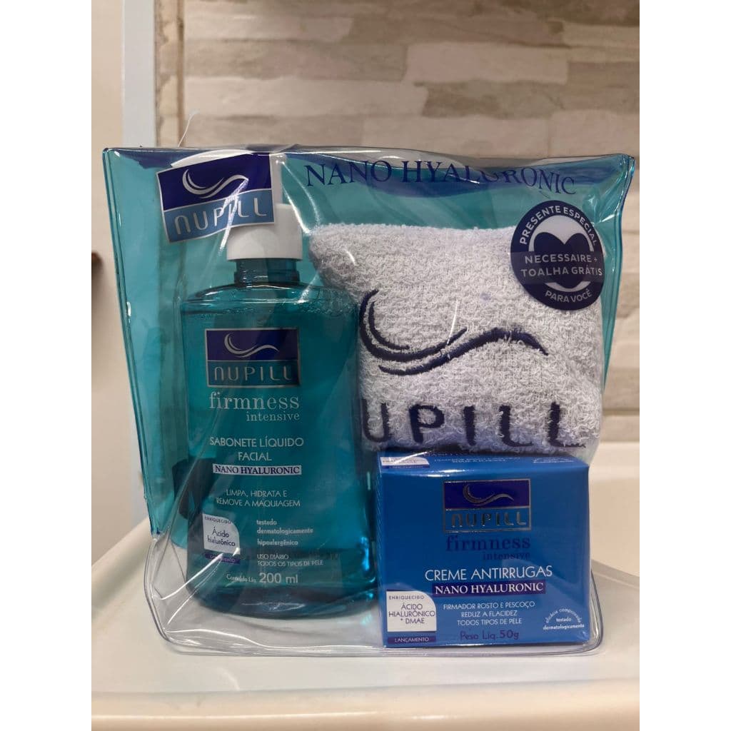 Kit Viagem Facial Nupill Nano Hyaluronic Antissinais
