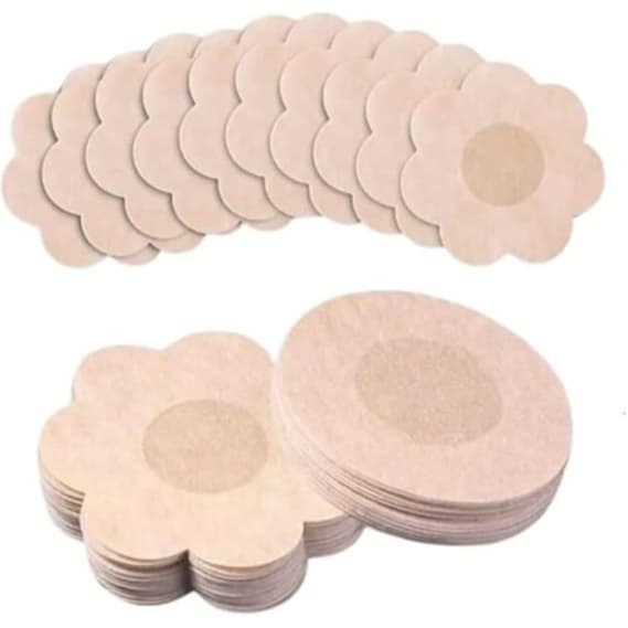 60 Adesivos Protetor Mamilo Bico Aureola Tapa Seios 30 Pares hipoalergênico  Mania