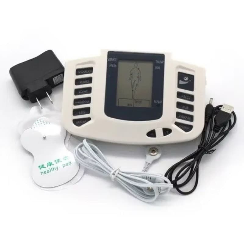 Aparelho Tens Choque Fisioterapia Eletrochoque Eletrodos-envio imediato