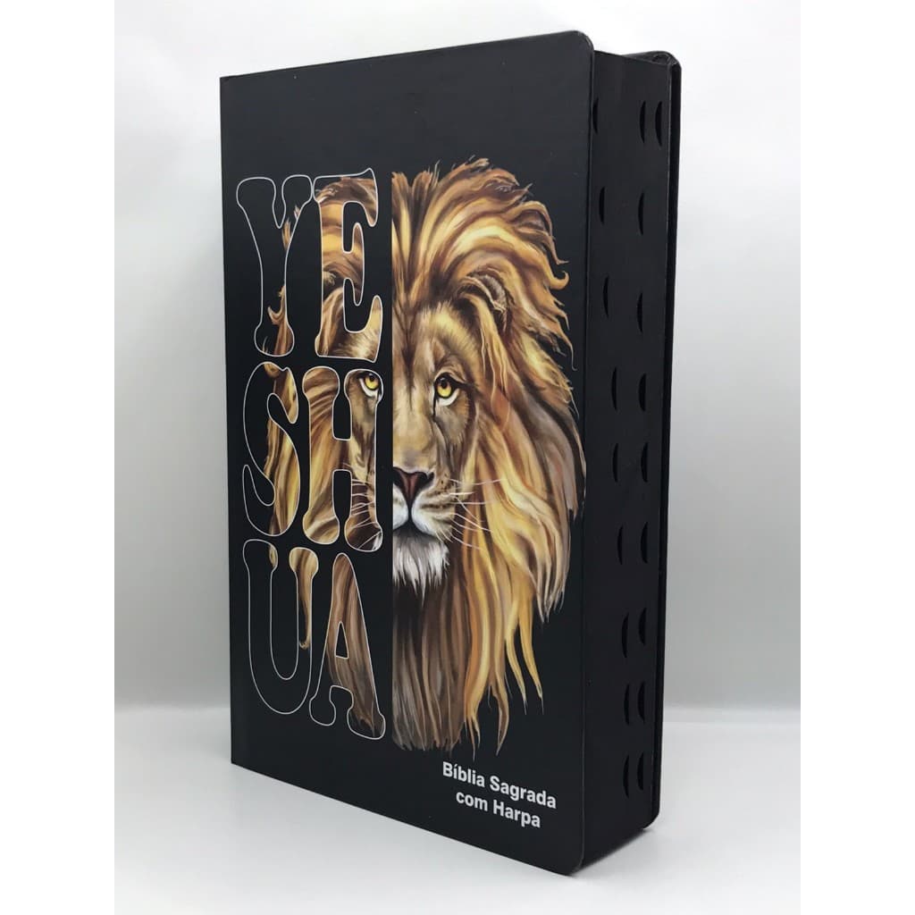Bíblia Sagrada Tamanho Grande Capa Dura Com Harpa Palavras de Jesus em Vermelho