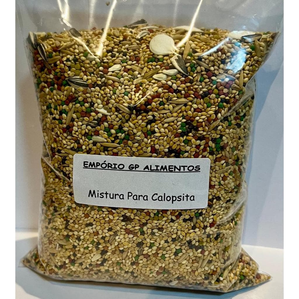 Mistura de Sementes Especial Para Calopsita - 1kg