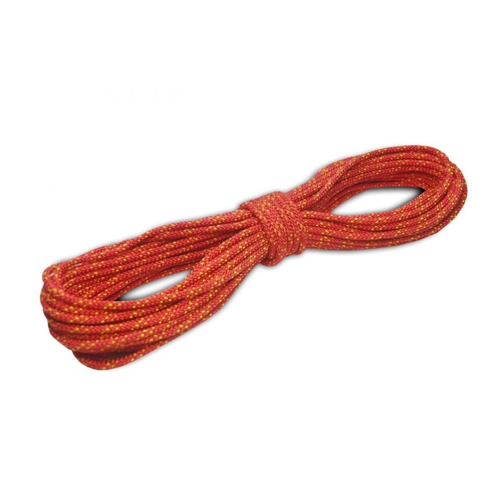 5 metros Cordelete Cordin Poliamida 6mm - Cordin k2, Prussik , Amarração,ascensão Vermelho