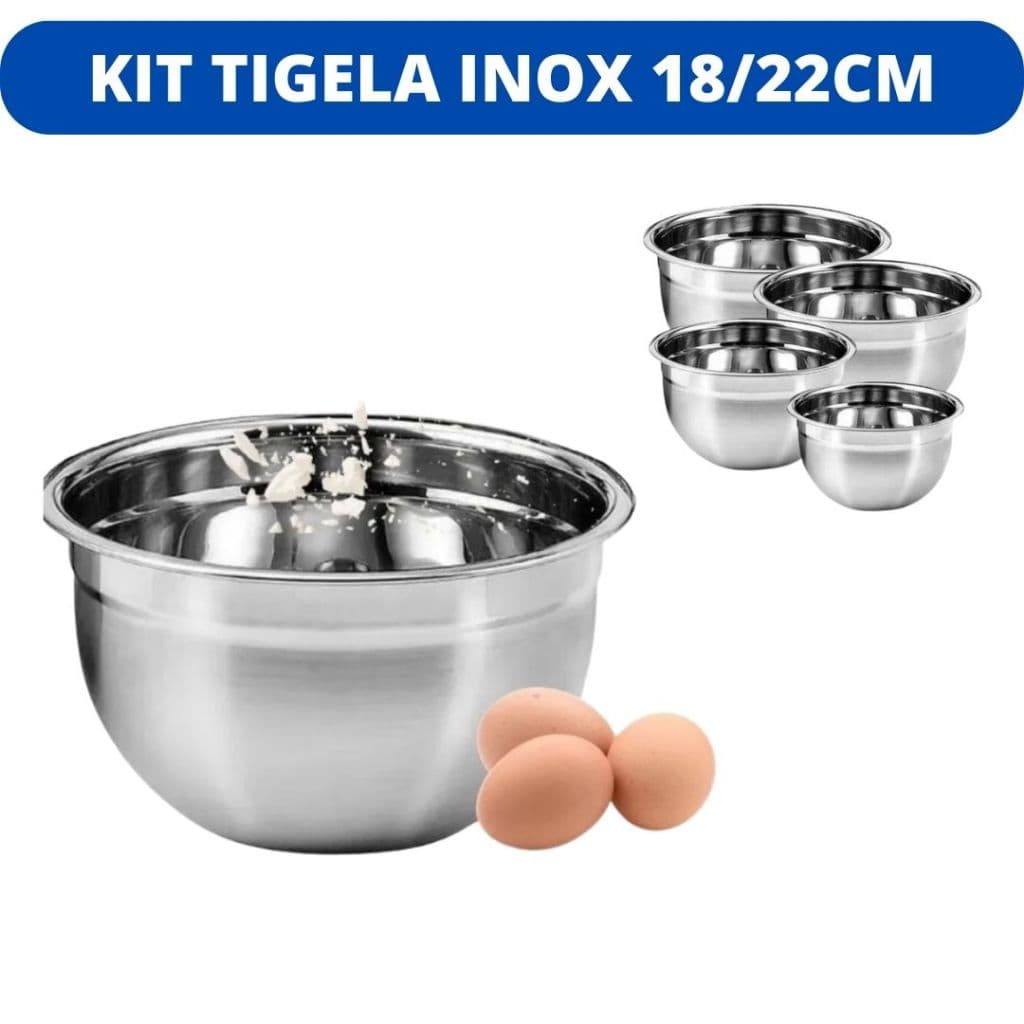 Tigela Multiuso Profissional Fundo Cozinha Completa Gourmet