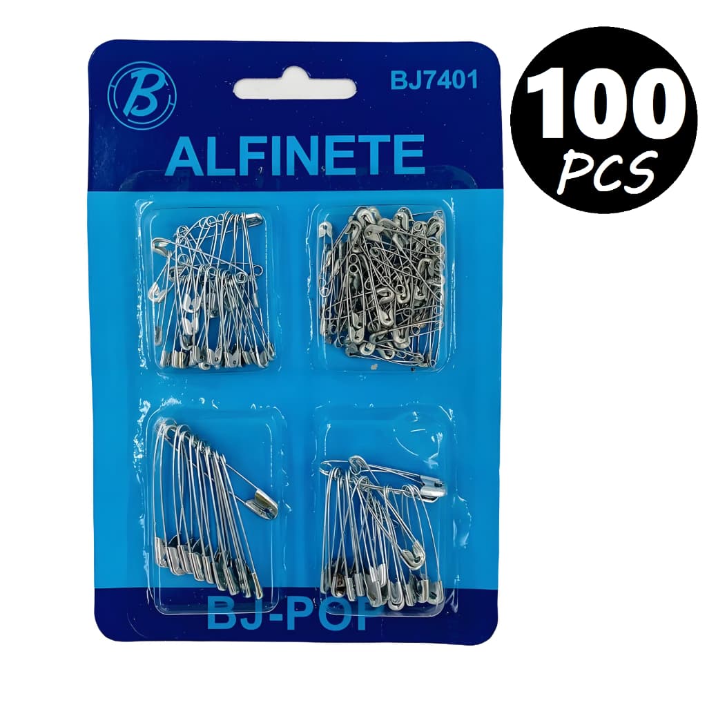 Kit Alfinete De Segurança Sortidos C/ 100Unidades