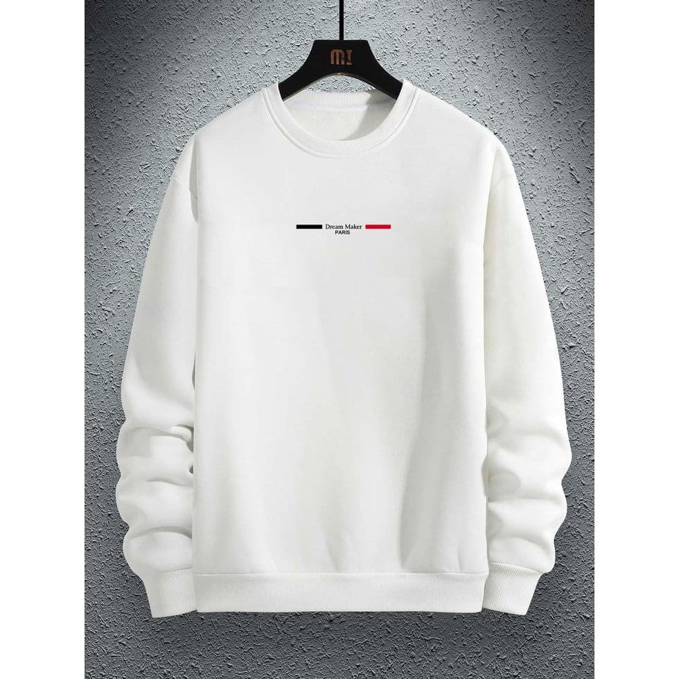 Moletom Plus Size Blusa Suéter Sem Bolso E Sem Capuz