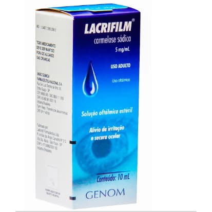 Colírio Lacrifilm Solução Oftámilca 10ml(Compre 10ml e leve 20ml)