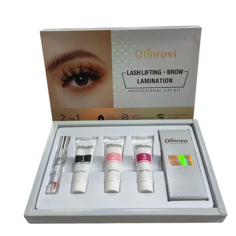 LASH LIFTING&BROW LAMINATION  2 IN 1 OLINROVI COM ANVISA