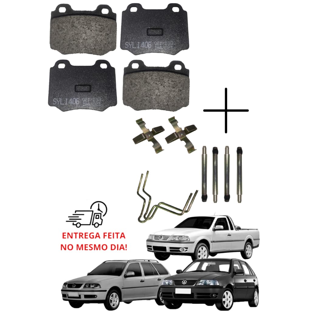 Pastilha de Freio Gol Parati Saveiro Voyage Trava Pastilha freio 1.0 1.6 Pastilha Grande 1994 1995