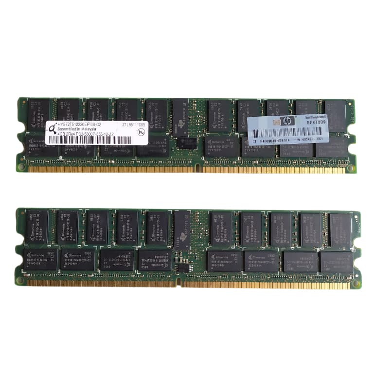 Memória P/Servidores 4GB 2Rx4 PC2-5300P-555-12-ZZ