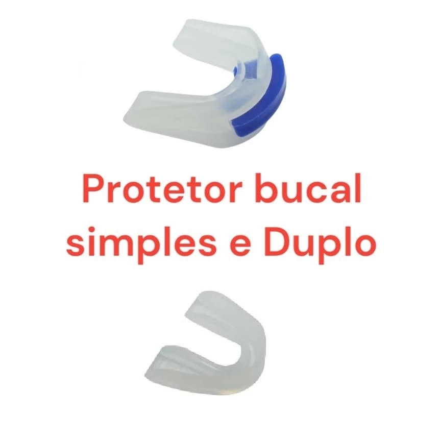 Protetor Bucal Para Lutas Boxe MMA Jiu Jitsu Moldável Profissional