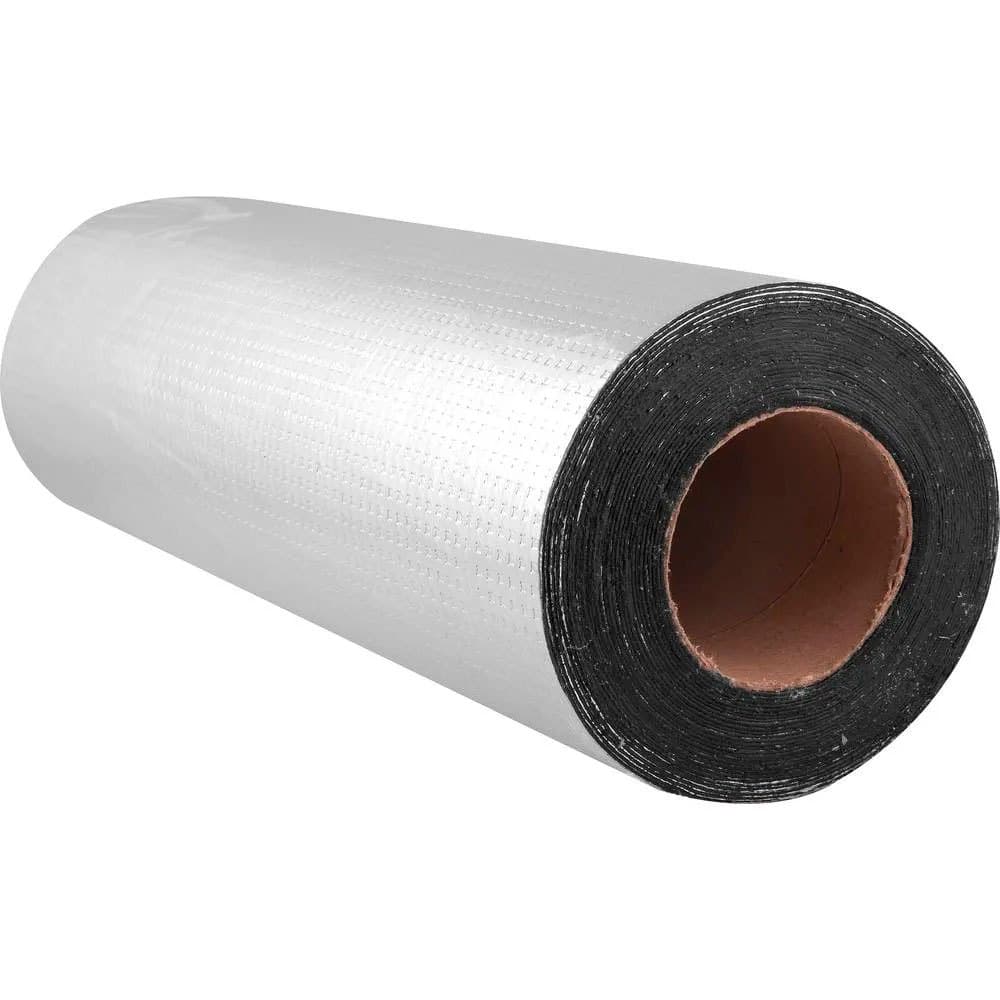 Manta Asfaltica Auto Adesiva Aluminizada 90cm x 1m de comprimento rolo com 1m² Fita Veda Tudo
