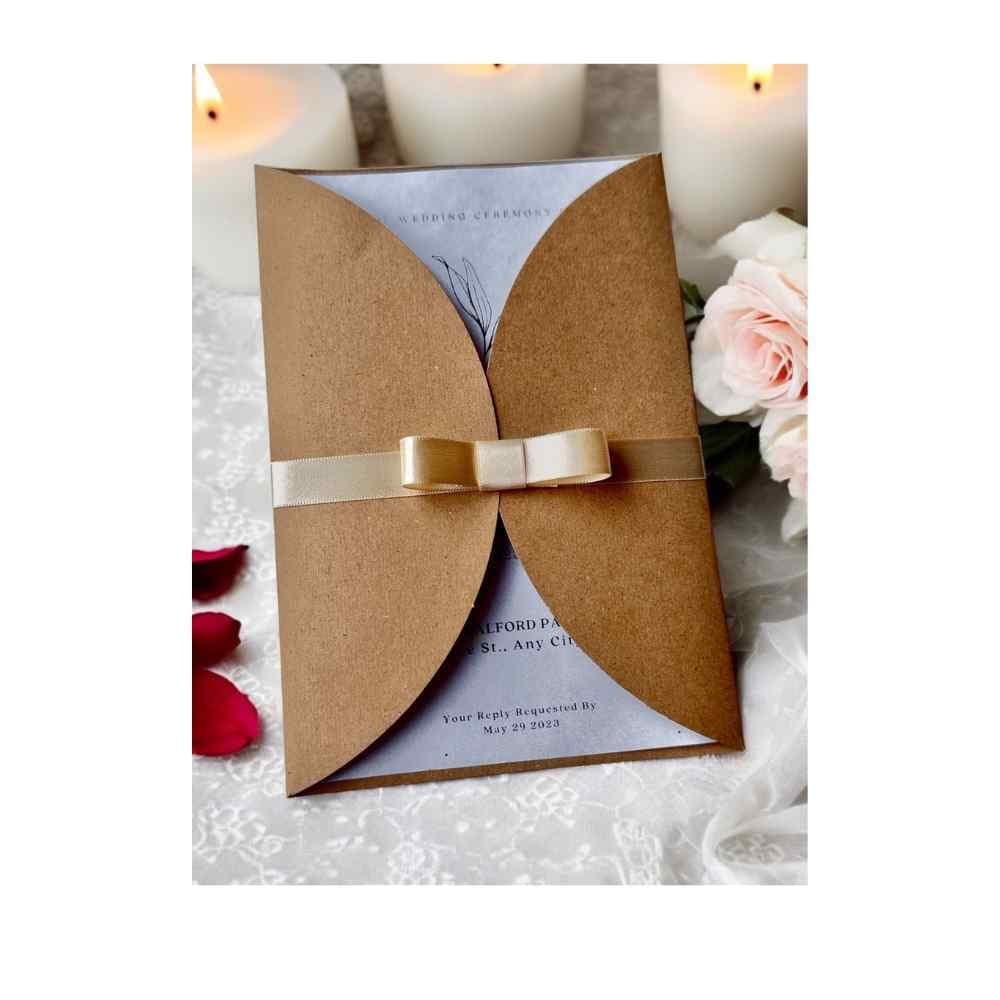 kits com Envelopes P/ Convite De Casamento Imperdível 4 Opções de modelos