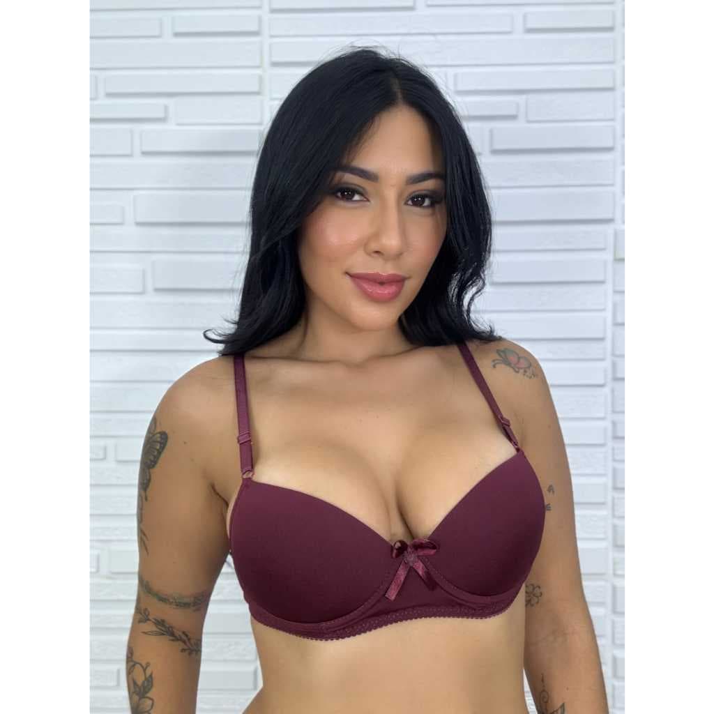 Sutiã com Bojo de aro Sutiã para o dia a dia Soutien de Pala inteira Sutiã para uso ou venda