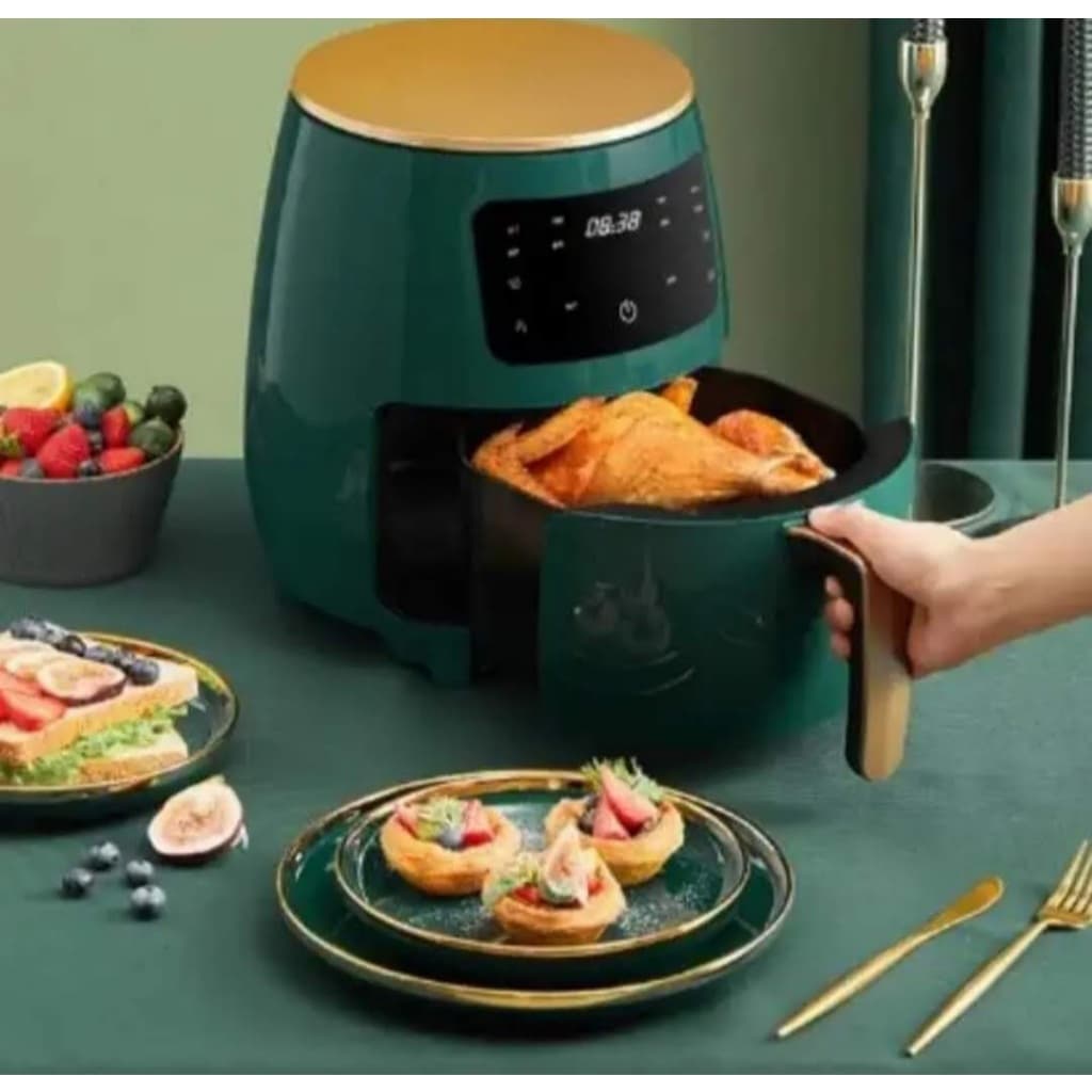 Fritadeira Air Fryer Sem Oléo 4.5l Painel Touch Digital 220w