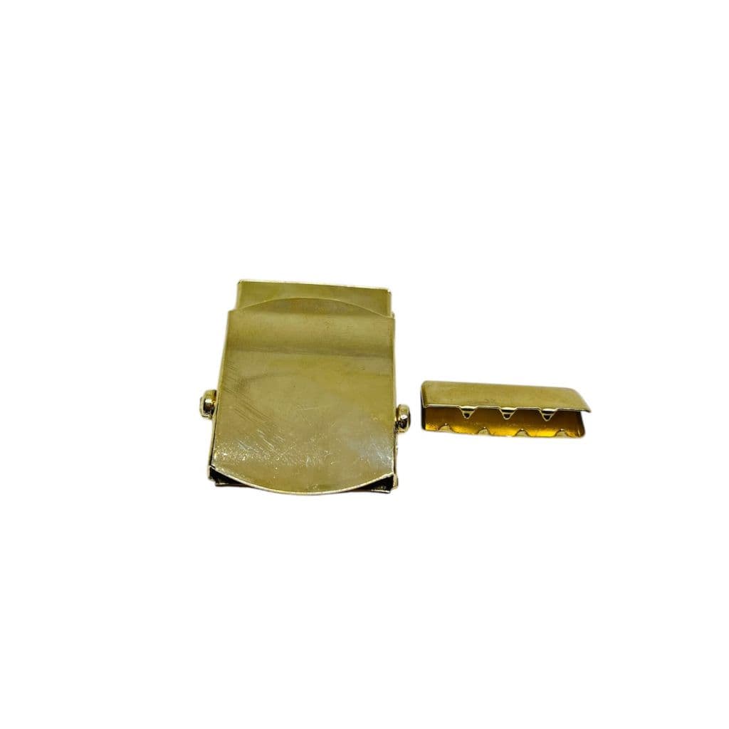 Fivela Niquelada Dourada para Cinto 35mm
