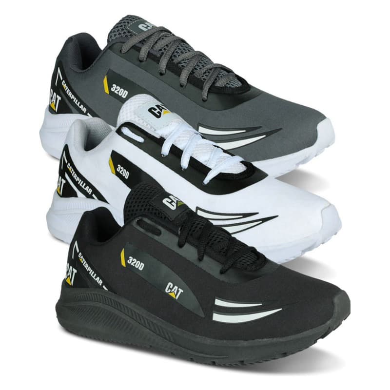 Kit Tênis Masculino Várias Cores Leve Confortável Caminhada 3 Pares Mega Promoção