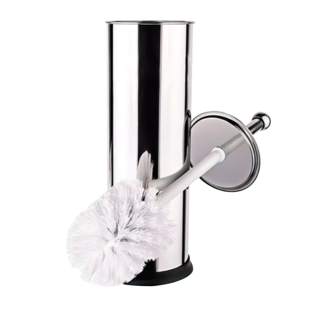 Escova Sanitaria De Limpar Vaso Sanitário Privada Banheiro Aço Inox