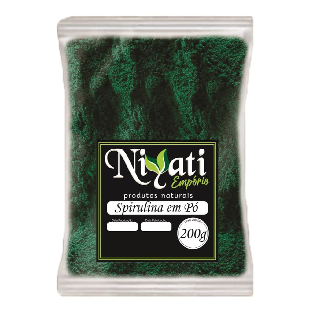 Spirulina em Pó  Pura Premium - 200g