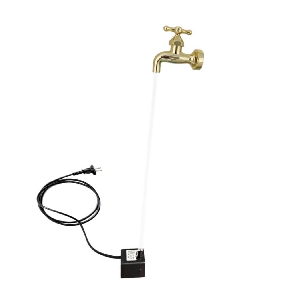 torneira mágica, torneira flutuante, artesanatos, jardim, kit Bivolt