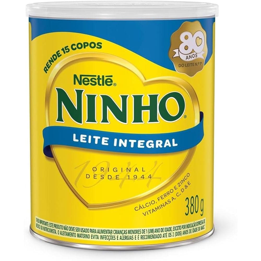 Leite em Pó Ninho Integral 380g