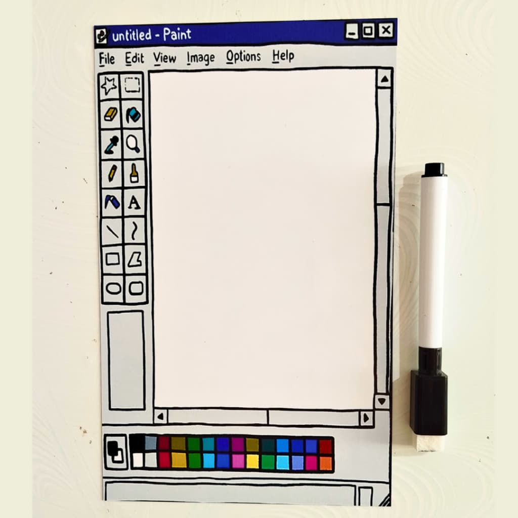 Mini Planner Ímã de Geladeira Magnético Lista de Compras Anotações Lousa 12x19,5cm