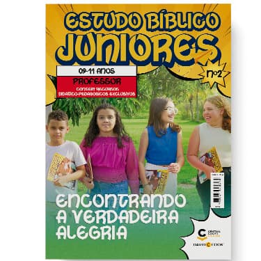 Revista EBD N02 - Juniores - Encontrando a Verdadeira Alegria  PROFESSOR