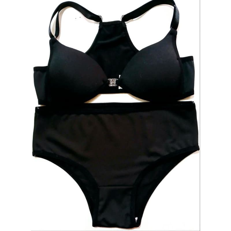 Conjunto Menina Moça Calcinha E Sutiã Com Bojo  Lingerie Infantil Roupa Para Meninas