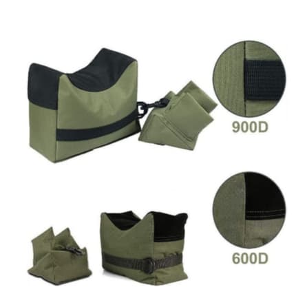Apoio Para Carabina Sand Bags Saco Deadshot Tiro De Precisão