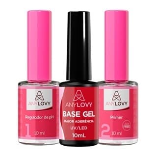 Preparadores Any Lovy - Gel Capa Base / Primer Não Ácido / Ácido / Regulador De Ph