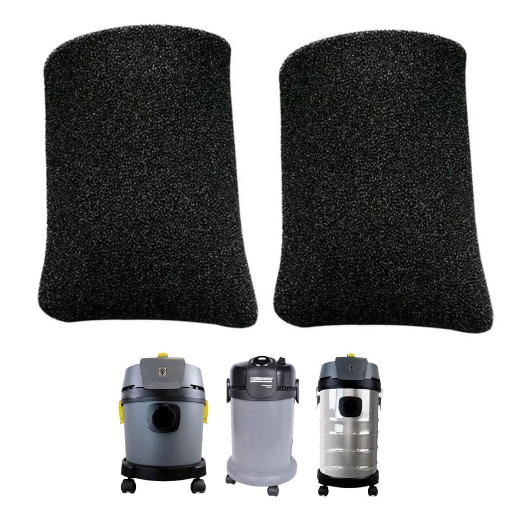 2 Unidades Filtro Espuma Karcher A2004 NT 585 Puzzi 4/15 Puzzi 4/20 Puzzi 4/30