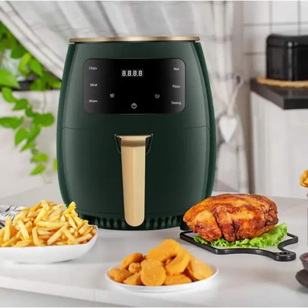Fritadeira Air Fryer Sem Oléo 4.5l Painel Touch Digital 220w