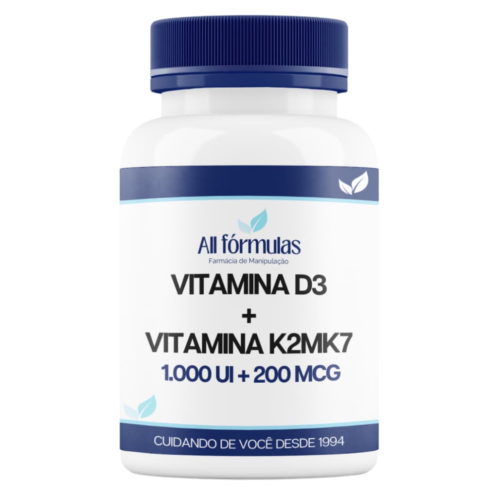 Vitamina D3 1.000 UI + Vitamina K2mK7 200 MCG