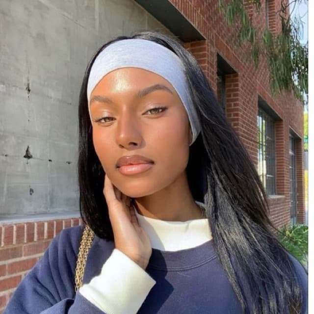 Faixa de Cabelo Feminina Elástica PREMIUM Headband Esportiva moda gringa