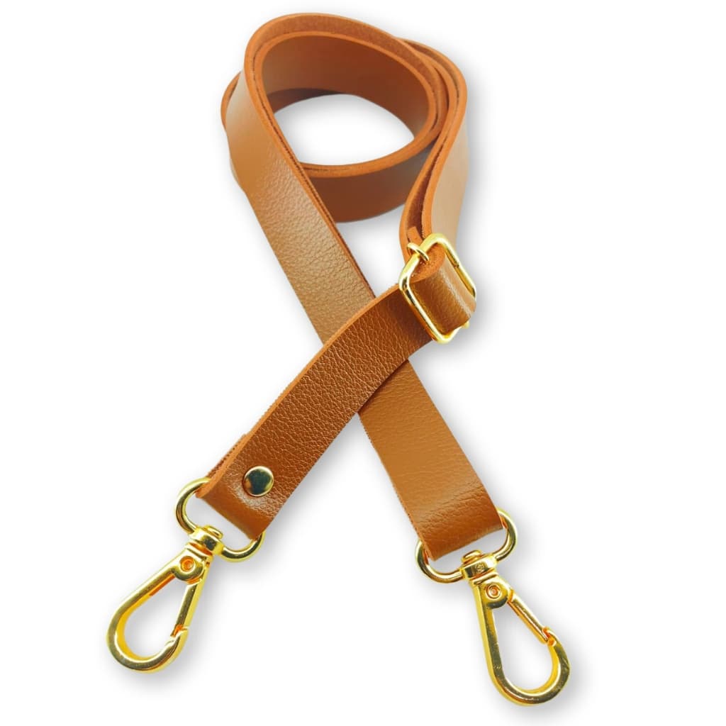 Alça transversal 2cm x 1,30m de couro ecológico (montana)