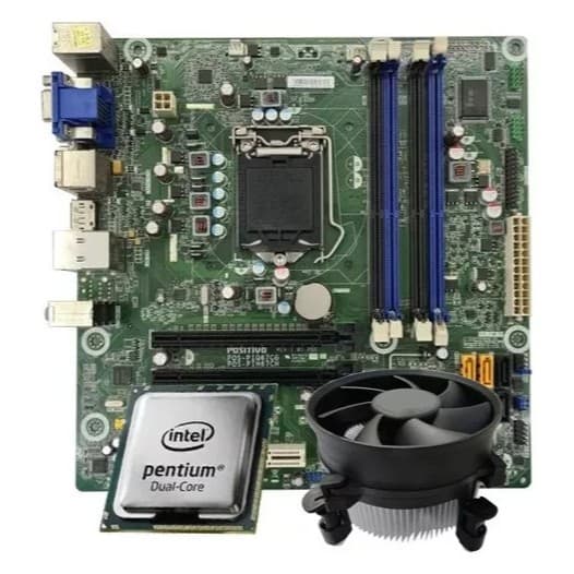 kit Placa Mãe Pos-pih67ch Lga1155 2ºgeração Processador Pentium + 4gb