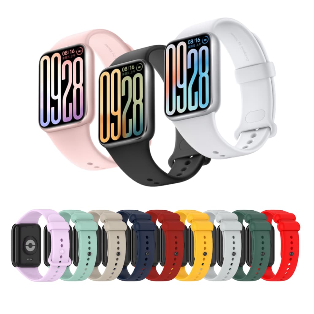Pulseira Silicone Sport Para Xiaomi Smart Band 9 Pro / Xiaomi Smart Band 8 Pro / Redmi Watch 4